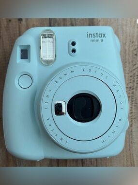 Instax Mini 9 Instant Camera - Mint Blue